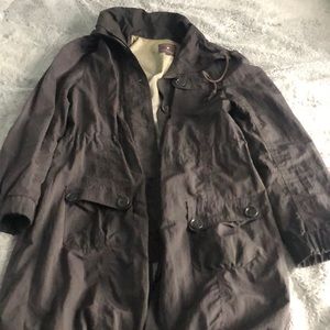 Dark grey winter coat